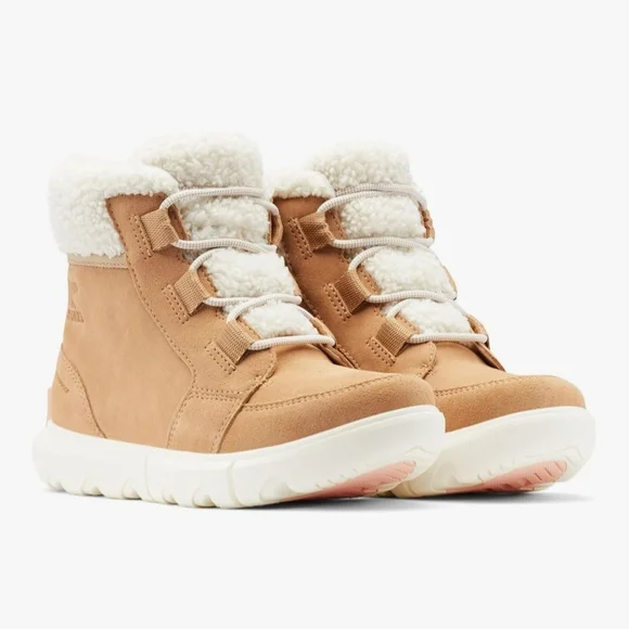 Sorel Explorer II Carnival Cozy WP Waterproof Canoe Sea Salt Boots Womens Size 8 - Picture 4 of 13